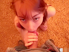 Redhead Denise Martin Fucks Giant Cock