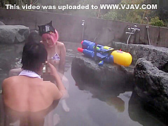 Schoo-live! Cosplay Jav Open-air Bath Sex