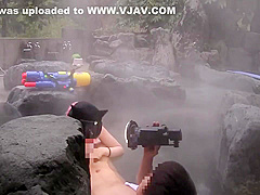 Schoo-live! Cosplay Jav Open-air Bath Sex