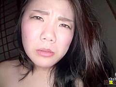 Big-titted Asian Babe Teases Long Dick