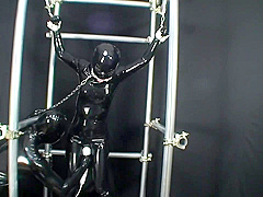 Miraidouga - Rubber Couple Iron Pipe Restraint Play