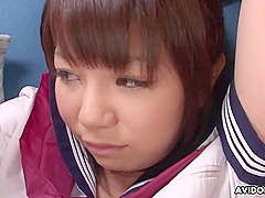 Japanese Schoolgirl Yuko Ayana Got Shaved Uncensored