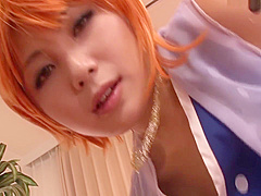 One Piece　nami　cosplay Jav