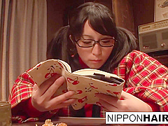 After Reading A Romance Novel, Curious Teen Fingers Her Pussy