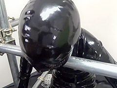 Miraidouga - Iron Pipe Hand And Foot Shackles Forced Re