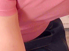 Https://bit.ly/3ddbdfg まさかノーブラ！？貧乳美人店員がコリコリに勃った乳首に気付かず働く姿に興奮してしまいパート4 19 Min