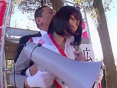 2k 広瀬奈々美 - 女性インtリ候補者が選挙活動中にまさかのお漏らし発情。[sora-106]