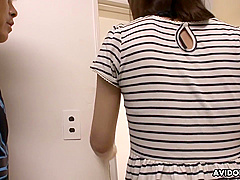 Japanese Brunette, Saki Aiba Is Often Pleasing Various Men, Uncensored