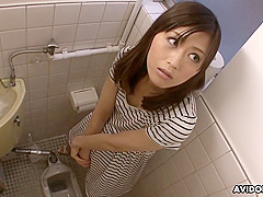 Japanese Brunette, Saki Aiba Is Often Pleasing Various Men, Uncensored
