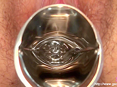 Kinky Asian Nymph Pissing Video