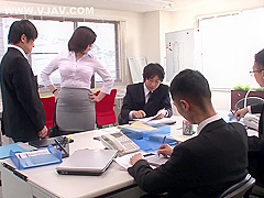 Japanese Lady Boss With Colleague