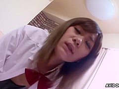 Japanese Schoolgirl, Nozomi Kahara Had Wild Sex This Morning, Uncensored