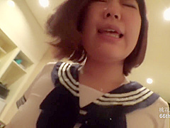 Japanese Naughty Babe Plays With Sex Toy