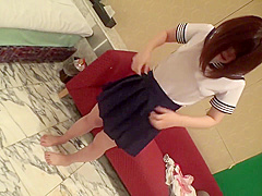 Japanese Naughty Babe Plays With Sex Toy
