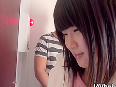 Japanese Teen Fucked From Behind On The Balcony