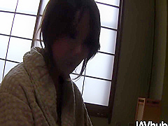 Akiho Nishimura Has Her Hairy Pussy Creampied