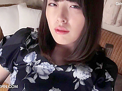 Cute Asian Teen Sakiho Pussy Rubbing