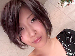 Enormous Breasted Japanese Babe Saki Otsuka Gives Head In Pov