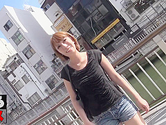 Asian Prankish Babe Blows Hard Dick