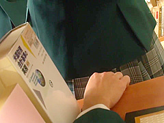 Ruka Inaba And Ichika Matsumoto - Groping And Pleasure In The Sch**l Library