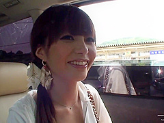 Skinny Asian Babe Gets Fucked On The Beach