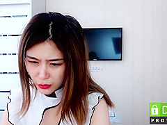 Busty Japanese Hairy Cunt Toyed