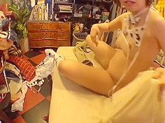 Asian Amateur Vixen Gets Huge Facials