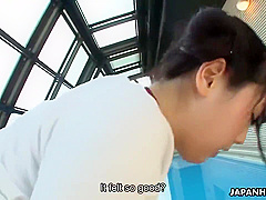 Machiko Ono Is Fucked By Her Swimming Trainer