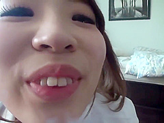 Asian At Home Who Enjoys A Deep Fuck At Home