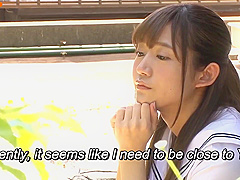 Small Tit Brunette Gives A Nic