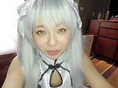 Cosplay コスプレ一本勝負vol.134！ 「ダメ何回もイっちゃう！」ロリギャルとハニカミ中出しセックス！ 痙攣ビクビク絶頂で膣内ザーメンまみれ！！