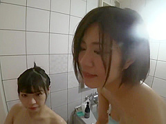 Asian Skinny Sluts Threesome Porn Video