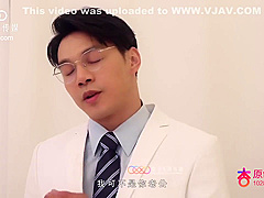 Model - Cute Asian Teen Screaming Whore With Big Tits Fucked By The Boss
