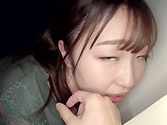 Amateur Asian Big Ass Dildoing