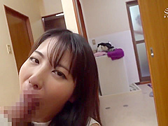 Japanese Teen Blowjob With Cre