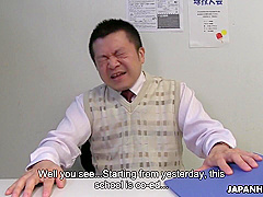 Sayaka Aishiro In Japanese Student Gives Blowjobs To Her Professor, Uncensore