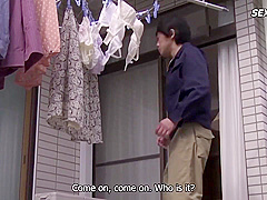 Fucked In Front Of Her Husband With Minako Komukai