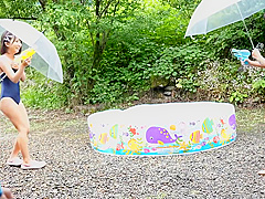 Lala Kudo And Kana Yura In T28-629 Tanned Niece Sisters Who Returned To The Countryside