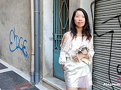 Trying Our New Remote Controlled Vibrator In The Street