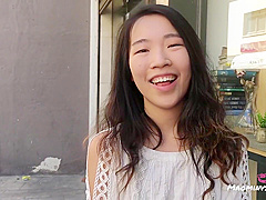 Trying Our New Remote Controlled Vibrator In The Street