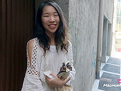 Trying Our New Remote Controlled Vibrator In The Street