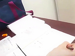 Japanese Girl Farting In White Cotton Panties