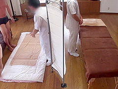 Japanese Wife Sex In Massage Cuckold Hubby Spies