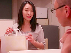 Japanese Mom Blindfolded - Fetish Sex, Threesome, Cu