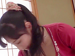 Asian Mom In Homemade Sex With Cumshot