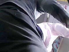 Office Lady Is Getting Fondled And Screwed On The Bus