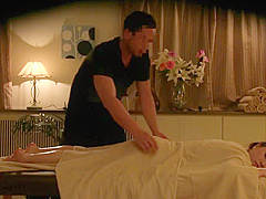 Japanese Oil Massage Sex Pleasure To Busty Wife