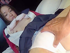 Petite Japanese Babe Toyed With Vibrator And Creampied