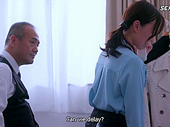 Juq 203 - Eng - Affair With Company President