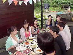 Per Fection In Screw Asian Mom At Campsite